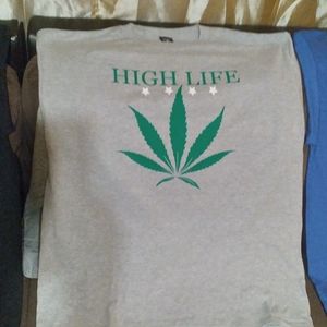 Long-sleeved high life tshirt